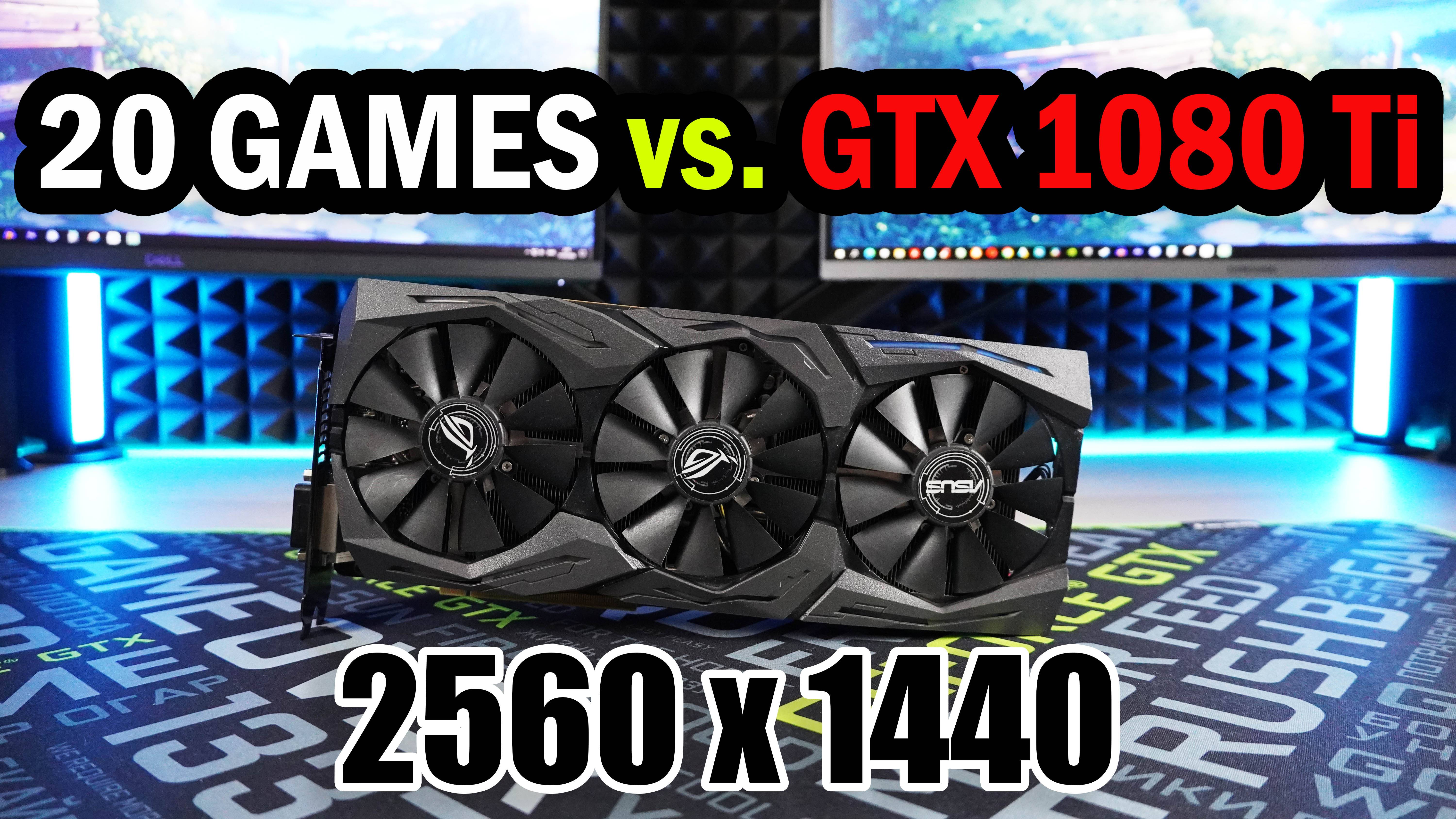 #1 20 игр против GTX 1080 Ti. Игровой тест в разрешении 2560 х 1440. GTX 1080 Ti в 2025 году смотреть онлайн