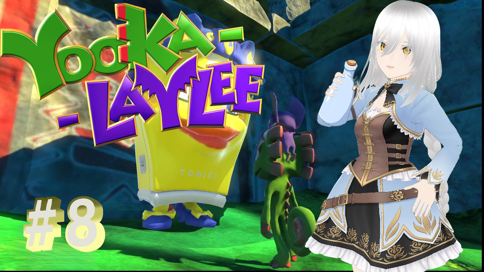 НЕОЖИДАННЫЙ КОНЕЦ (─‿‿─) Yooka-Laylee #8 [запись стрима] смотреть онлайн