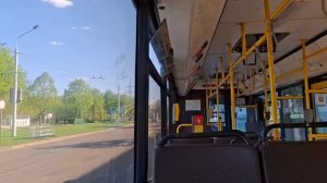 ПОЕЗДКА в автобусе МАЗ-103.465 (ГОС.№АК 4276-7) маршрут №68