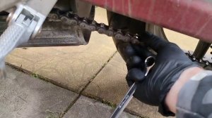 Натяжка цепи Kawasaki ER-6