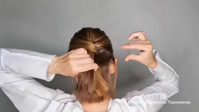 Как красиво уложить КАРЕ/ Причёска для Тонких Коротки?