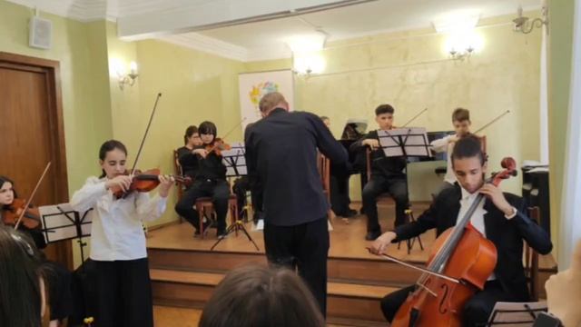 Родионова Вероника 2 класс. Ридинг Концерт для скрипки с оркестром 2 часть смотреть онлайн