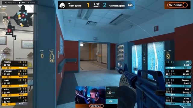 Spirit Vs GamerLegion - ЛУЧШИЕ МОМЕНТЫ - PGL Astana 2025 | КС2