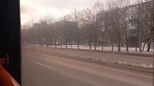 поездка на автобусе МАЗ 105 по маршруту №1 АВ 1463