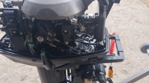 Лодочный 2Т30HP китайский двигатель, подсос воздуха ч.2