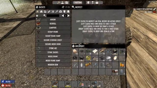 7 Days to Die Alpha 14 #008 - Эйрдроп и рецепты на оружие. смотреть онлайн