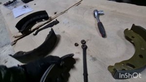 замена задних колодок газель. и немного мелочей.