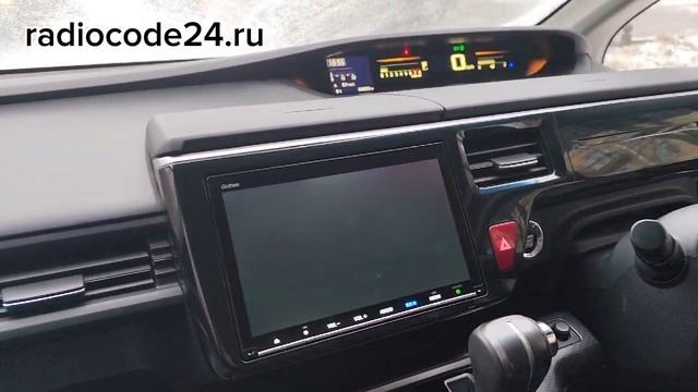 Код магнитолы Honda Stepwgn фирмы Gathers VXM-145VFI. Как разблокировать магнитолу Хонда Степвагон смотреть онлайн