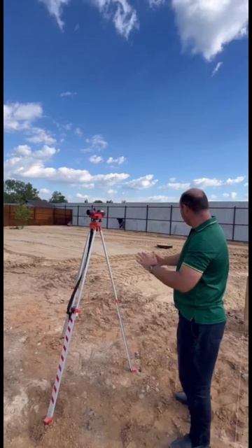 Работа с нивелиром #благоустройство #дача #стройка #ни? смотреть онлайн