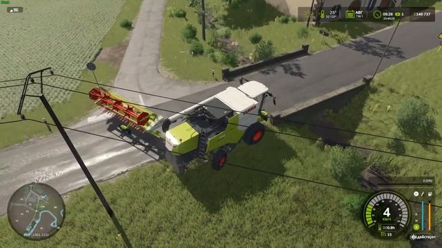 🔴🅻🅸🆅🅴 ✅(PC) FS25 ✅ СПХ Устинка.  Pallegney ✅ #01 #LS25 #FS25