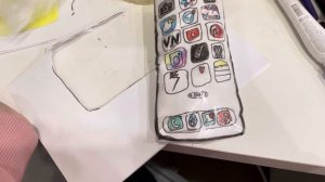 Показываю как сделать бумажный телефон сквиш своими р