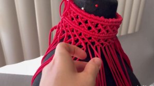 Одежда Макраме. Как плести платье макраме. Накидка мак