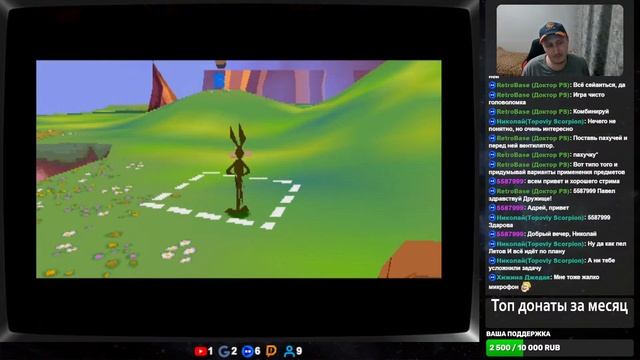 Игры с PS1 HW (Sheep, Dog 'n' Wolf #1)(Реквест от Доктор PS) #playstation1 #ret