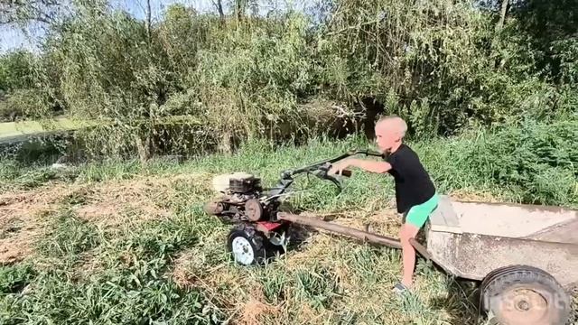 Катаюсь На мотоблок￼е смотреть онлайн