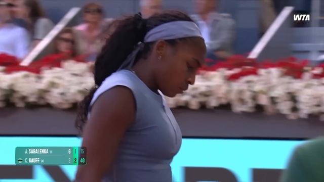 When Sabalenka and Coco Met in Madrid | Madrid 2025 Final | WTA Highlights смотреть онлайн