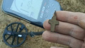 ВЕСЕННИЙ КОП С Minelab EQUINOX 700 МОНЕТЫ КРЕСТЫ!