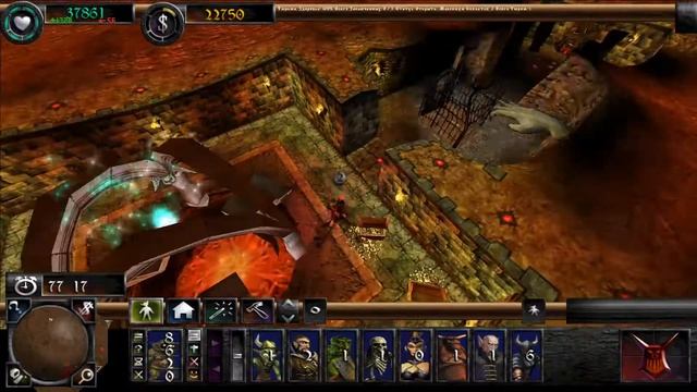 Dungeon Keeper II | Кампания DarkKan'а 17-ый уровень. Тест уровня. смотреть онлайн