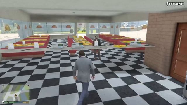 Майкл открыл пиццерию в Вайс Сити в гта 5 смотреть онлайн