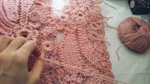 ✓ Как собрать изделие в технике ирландское кружево Сб