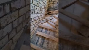 Монтаж опалубки в -20° )) для винтовой монолитной лестни