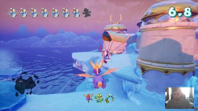 ПОЛНОЕ ПРОХОЖДЕНИЕ SPYRO REIGNITED TRILOGY: RYPTO'S RAGE - ICY SPEEDWAY смотреть онлайн