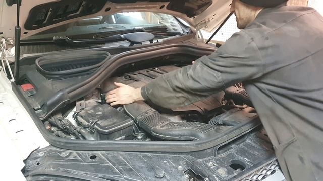 #Mercedes #GLS #W166 3.0 бензин обзор под капотом  #mercedesgls