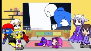 Реакция андертейл на песню ,,Цена свободы"