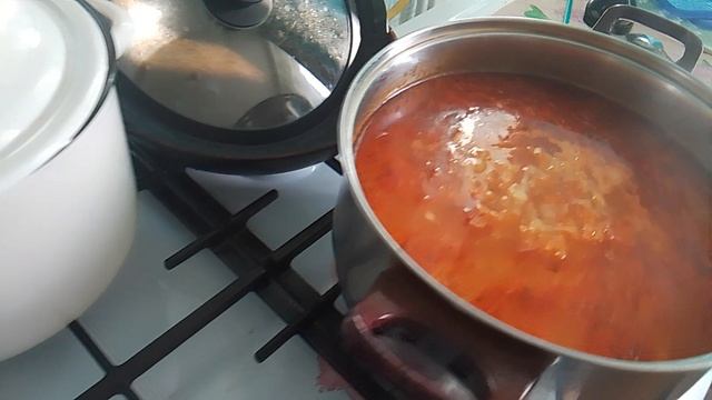 Мини-влог/Сварила Щи,и Клубничный компот.Хроника Дня) смотреть онлайн