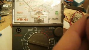 Стрелочный мультиметр DE-960TR (обзор+как пользоватся)