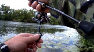 Микроджиг в июне. Трудовая рыбалка.