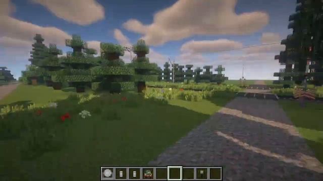 Обзор Моей ЖД карты по Майнкрафту для мода Immersive railroading смотреть онлайн