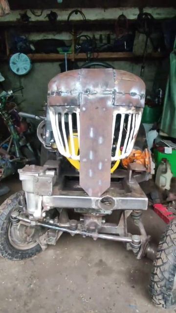 Саморобний мінітрактор,КВ-4,бензин 7 сил смотреть онлайн