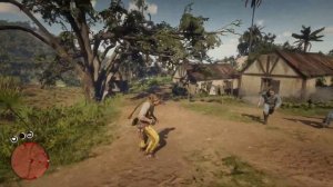 Что будет если выйти за пределы карты в RDR 2 | Без исполь