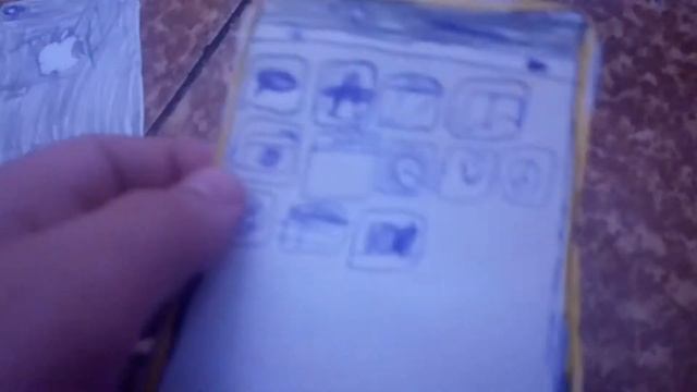 Бумажные  айфоны 4 5с х