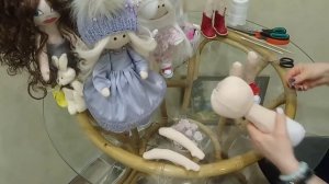 MK Шьём текстильную куклу // Урок 2 Сборка деталей куклы