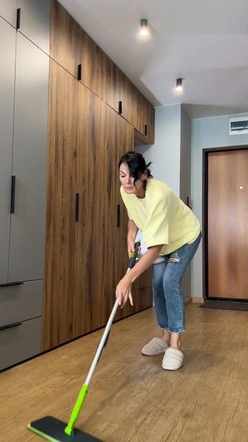 Швабра с распылителем Green Fiber AERO смотреть онлайн