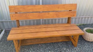 СКАМЕЙКА своими руками! Легко и просто!