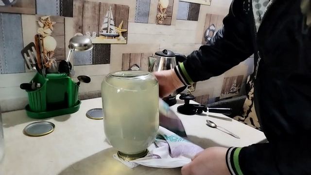 Берёзовый сок закатываем одним махом