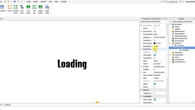 Как сделать экран загрузки в Roblox Studio смотреть онлайн