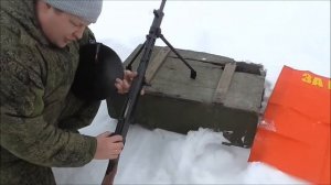 Охотничий пулемет ДП 27 (ДП-О) обзор, тренировка