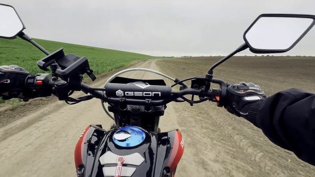 Перша подорож на новому мотоциклі Geon X-Road Light 250. смотреть онлайн