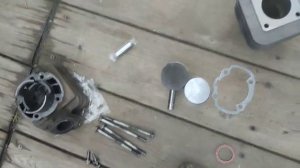 замена цилиндра поршневой группы на скутере Honda dio 18-27 ?