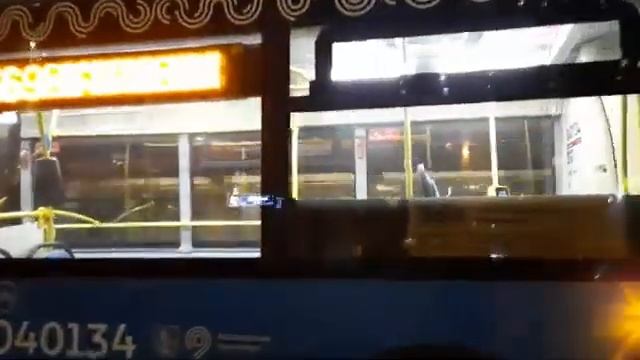 Автобус ЛиАЗ-5292.22(2-2-2) следует по маршруту 569 "м. Выхино - смотреть онлайн