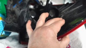 Citroen C4 B7 замена лампы стоп сигнала 21w5 #citroen