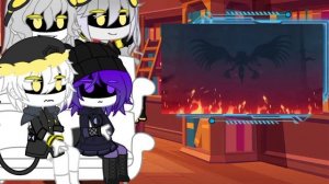 (🇷🇺/🇺🇦) 👾 Реакция Дронов убийц на "Killer drones V Helluva boss"