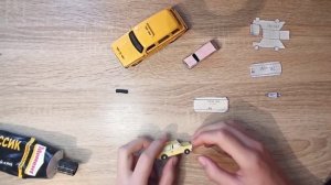 машина лада ваз 2104 из картона  #автоклуб62  #лада #лада2104