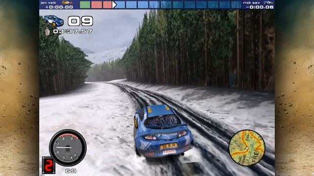 Прохождение Rally Championship 2000 (Mobil 1) - Часть 1. Vauxhall Rally Of Wales