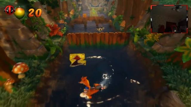 CRASH BANDICOOT N.SANE TRILOGY с Дедпулом: 