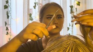 АСМР | Оффница из 2017 сделает тебе прическу обсуждая сп?