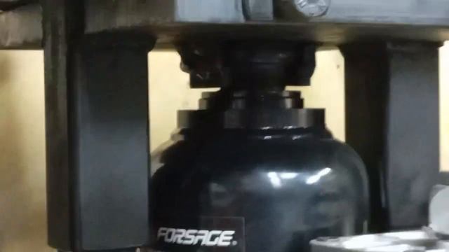 пресс из пневмодомкрата. 2.0 hydraulic press смотреть онлайн